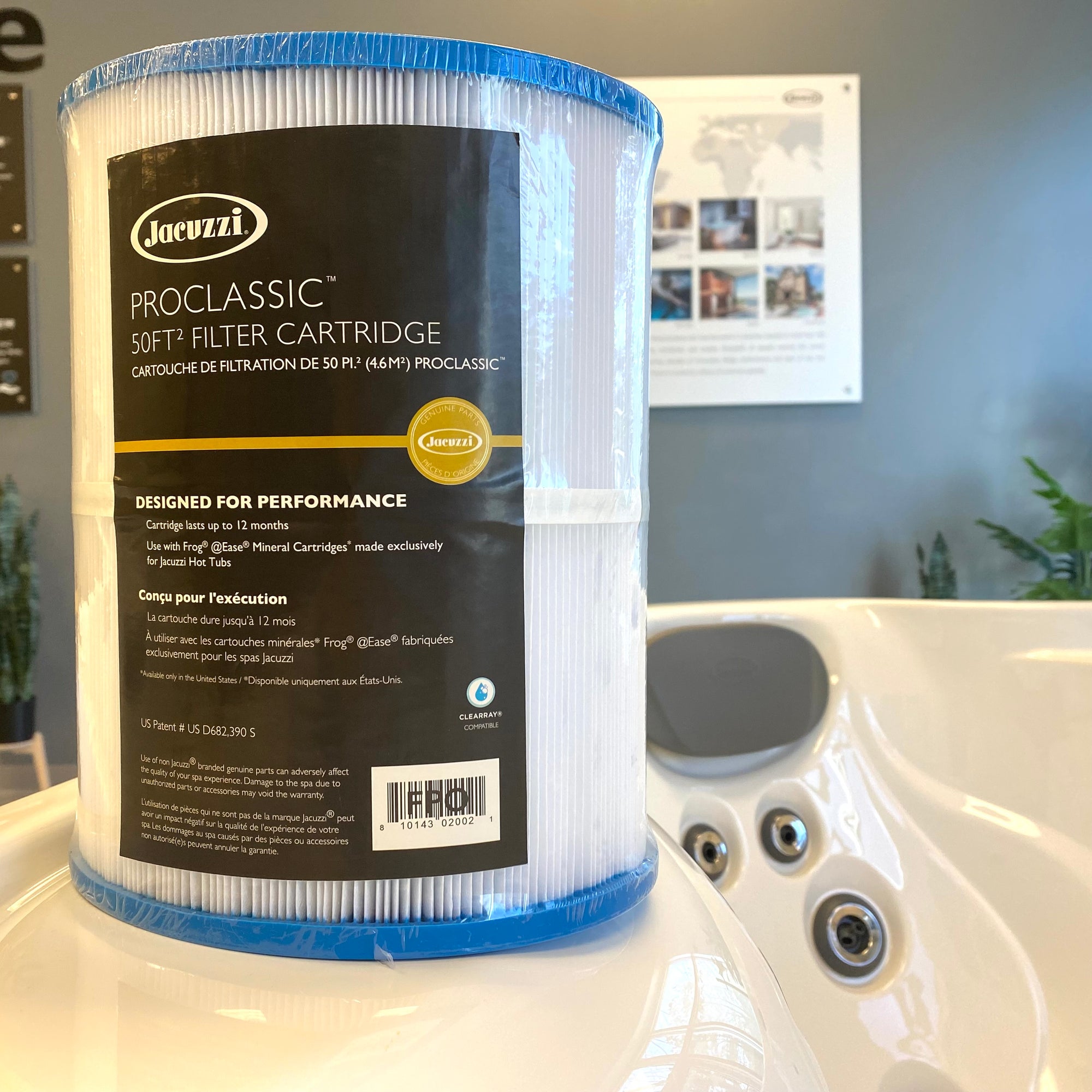 Jacuzzi® 50 sq.ft. Filter for NEW 2023+ J-200™ Collection, 6541-853J