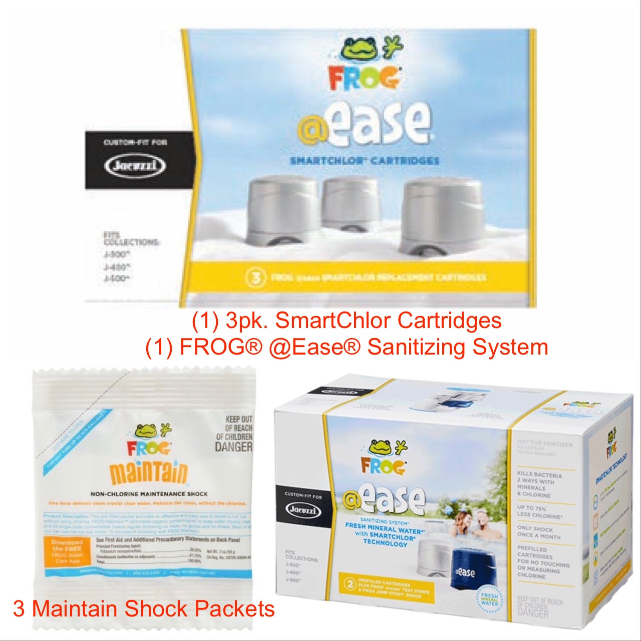Jacuzzi® FROG® @Ease Quarterly Bundle