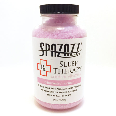 spazazz aromatherapy, sleep therapy, hot tub aromatherapy, hot tub fragrance, hot tub crystals