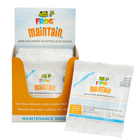 @ease maintain, hot tub shock, frog maintain, maintain shock
