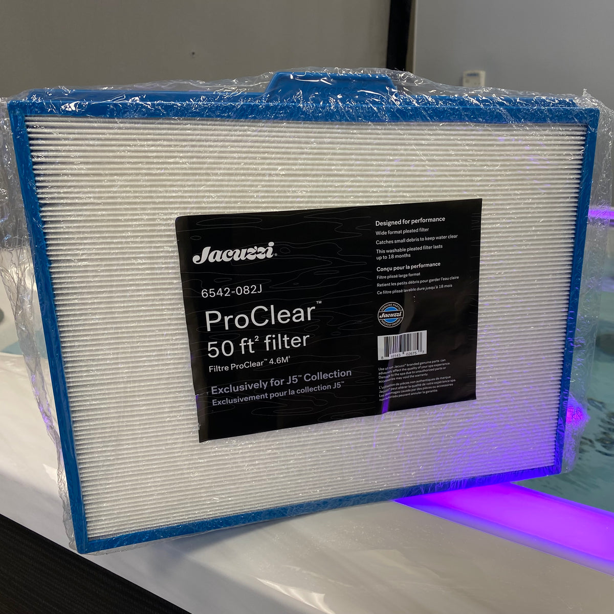 Jacuzzi filter, Jacuzzi ProClear Polishing Filter, hot tub filter, 50 sq ft filter