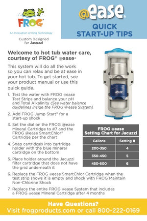 Frog® @Ease® Sanitizing System for Jacuzzi® J-300™, J-400™ and J-500™ models PN#6473-294