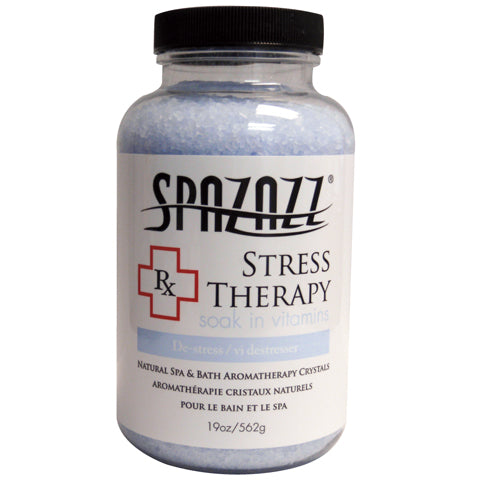 spazazz aromatherapy, stress therapy, lavender, hot tub aromatherapy, hot tub fragrance, hot tub crystals 