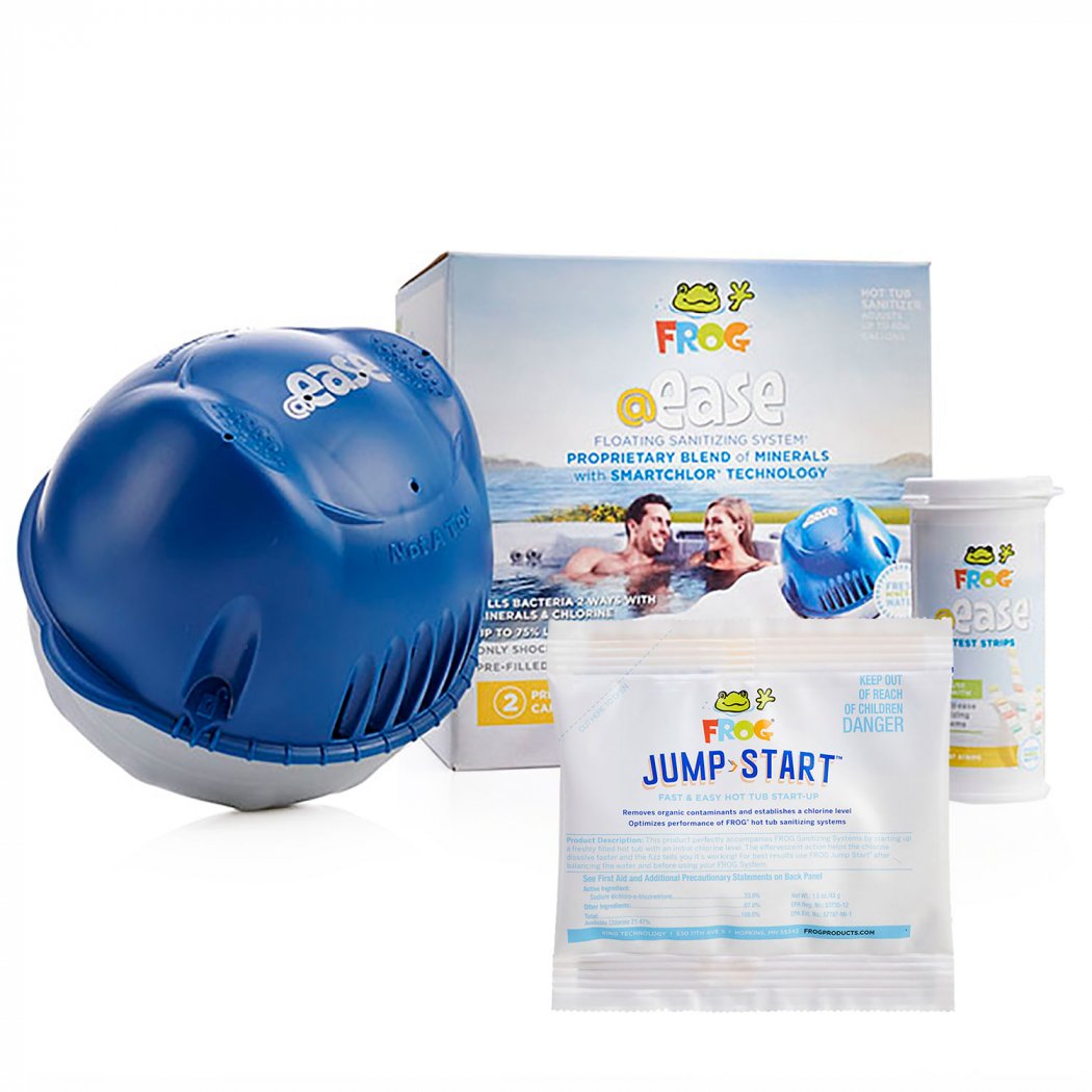 @ease SmartChlor, @Ease, hot tub floater, low chlorine floater