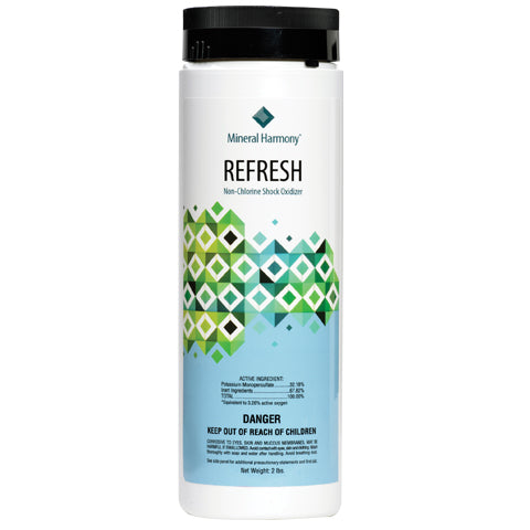 mineral harmony refresh, spa shock, Non-chlorinated shock, oxidizer, hot tub oxidizer, mps oxidizer