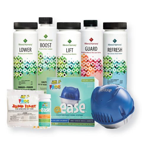 @Ease SmartChlor Starter Kit, hot tub starter kit, hot tub floater kit